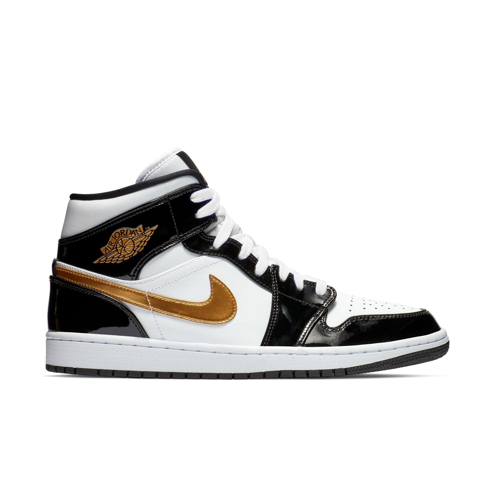 Air jordan 1 mid se black yellow online