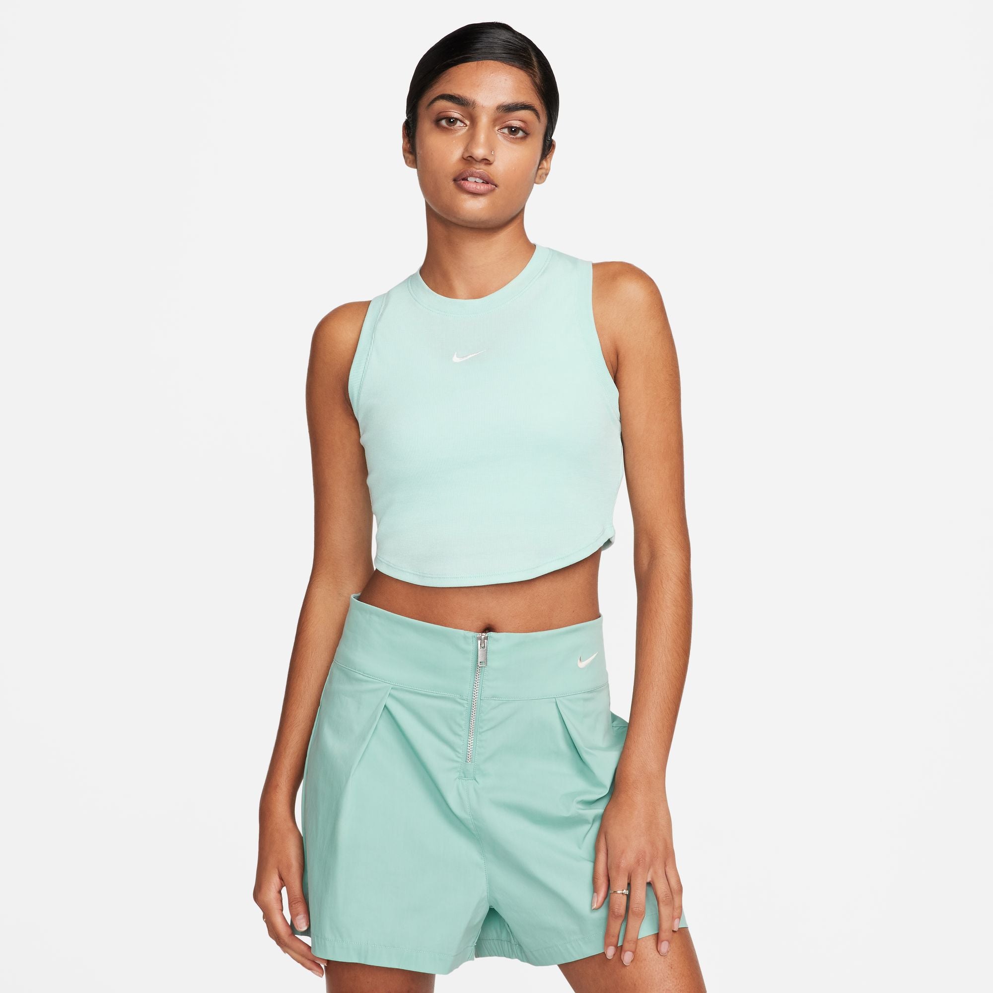 Nike Sportswear Chill Knit Women's Tight Cropped Mini-Rib Tank Top