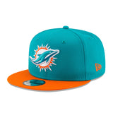 Miami Dolphins  Two Tone 9FIFTY Snapback Hat