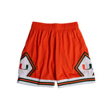 Mitchell & Ness Miami Hurricanes 1992-93 Swingman Shorts