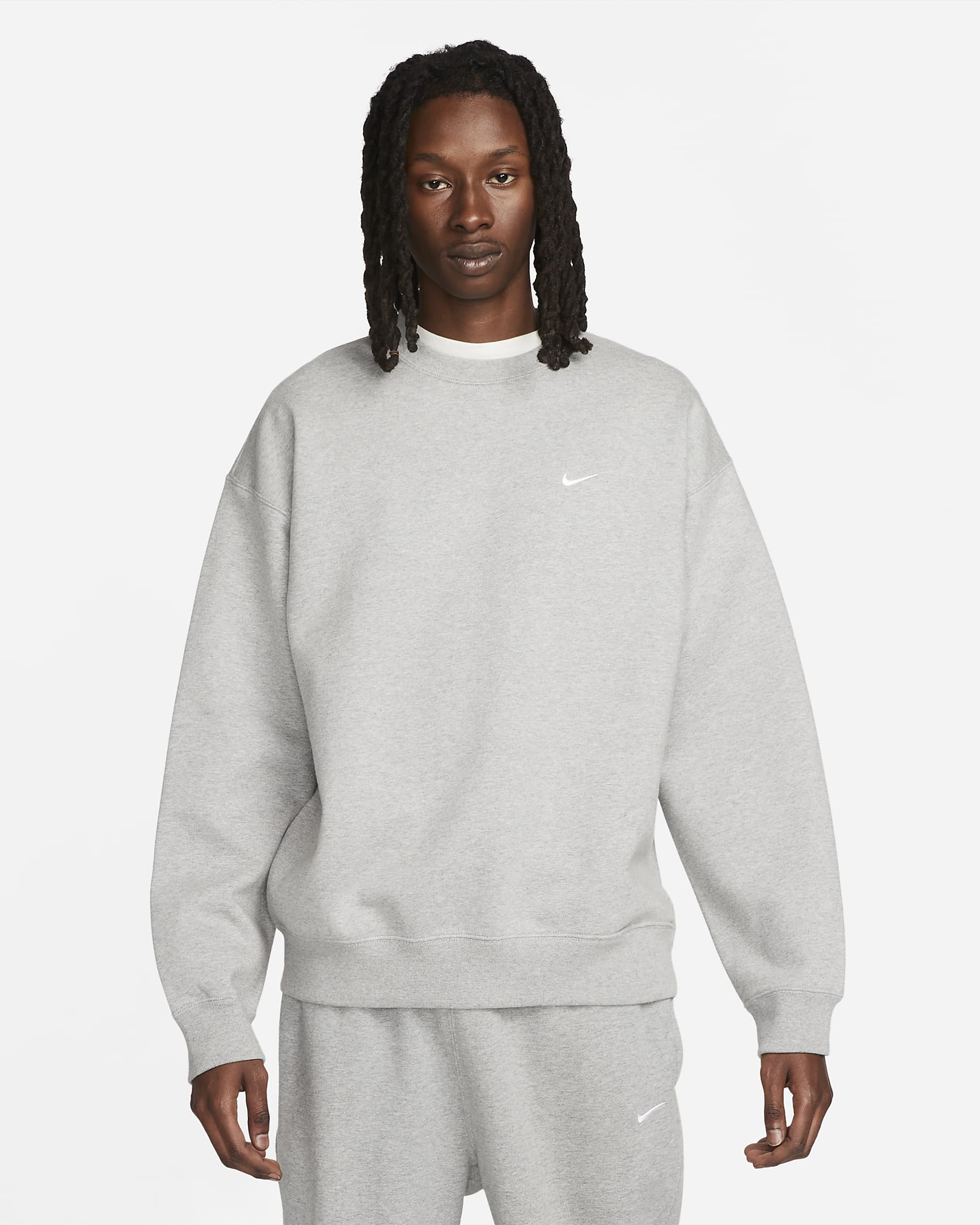 Nike Solo Swoosh Men's Fleece Crew