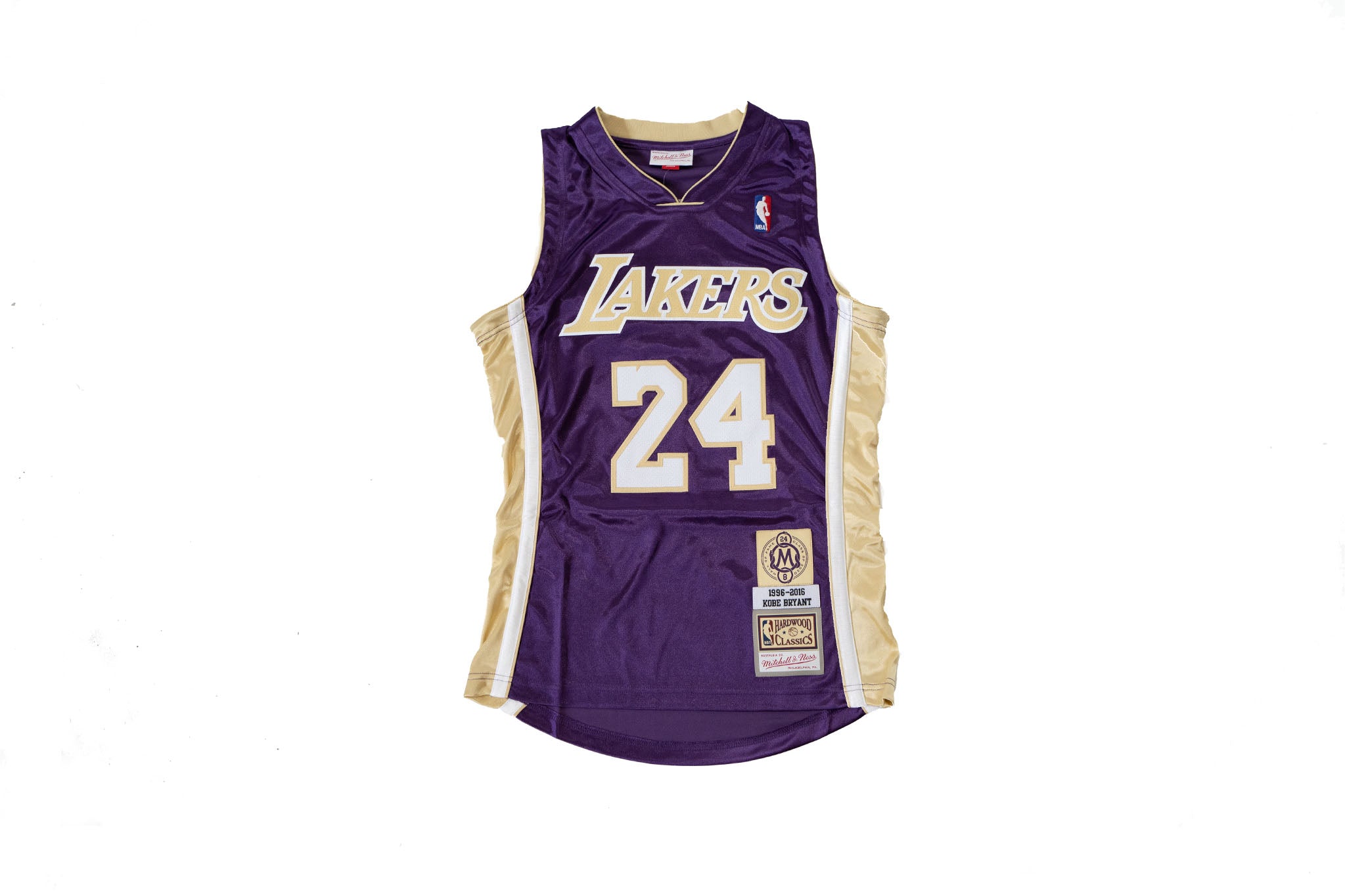 Mitchell & Ness Authentic HOF #24 Kobe Bryant Los Angeles Lakers