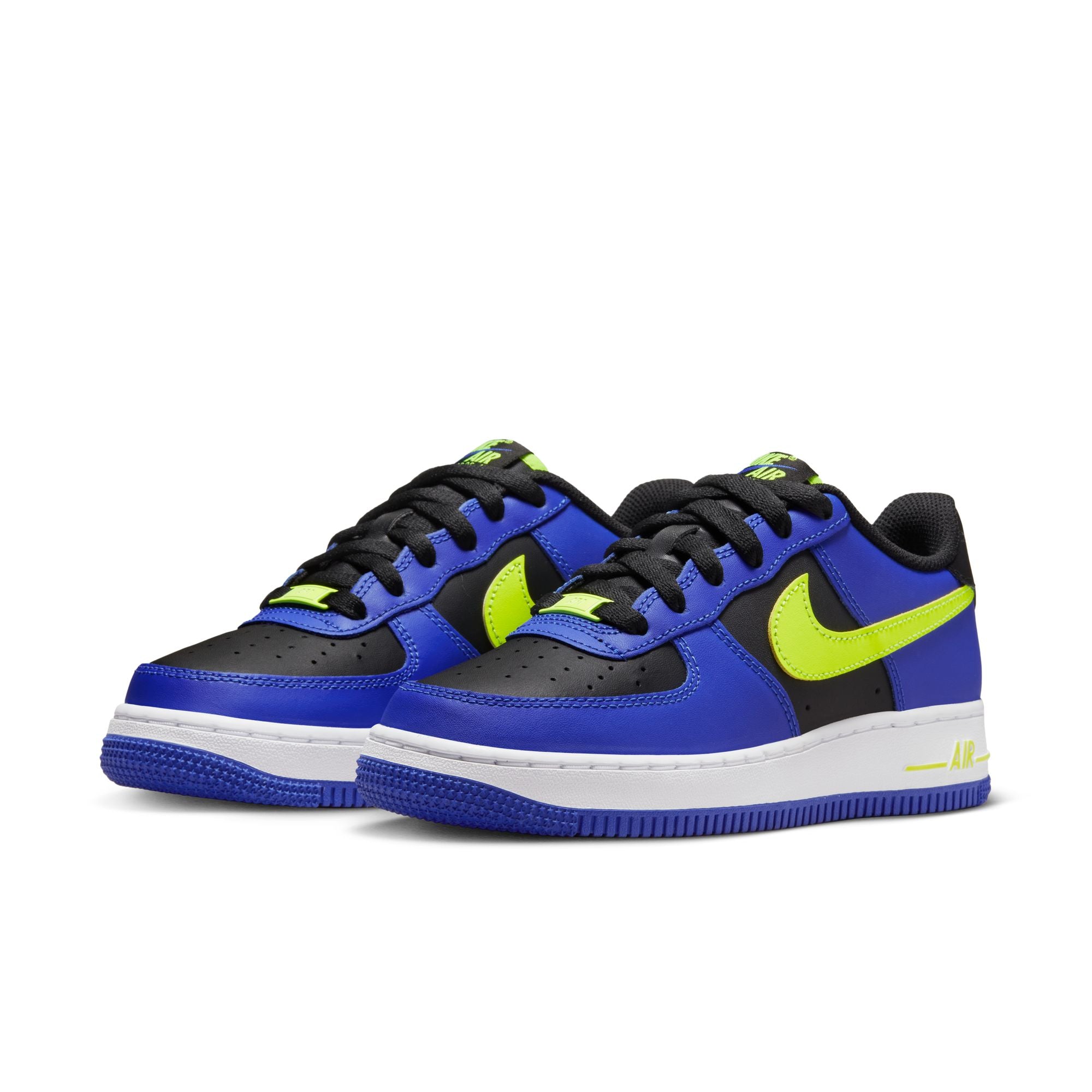 Nike Boys Air Force 1 LV8 2 - Basketball Shoes Light Photo Blue/White Size 04.5