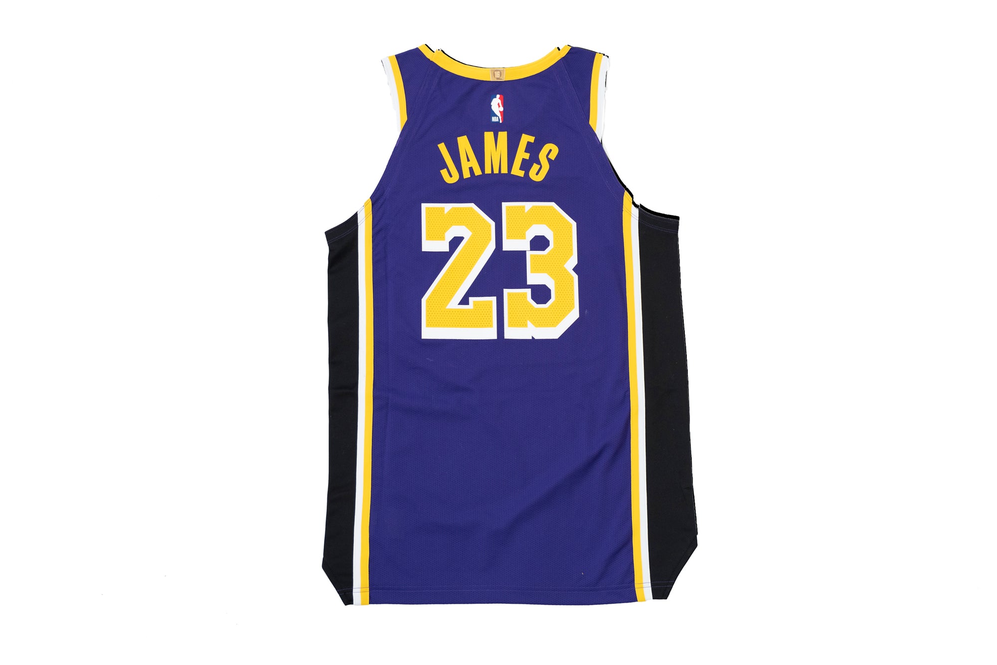 Why Do the LA Lakers Have a Black Stripe on Their Jersey?