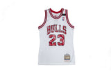 Mitchell & Ness Authentic Chicago Bulls 1991-92 Home Michael Jordan White Jersey