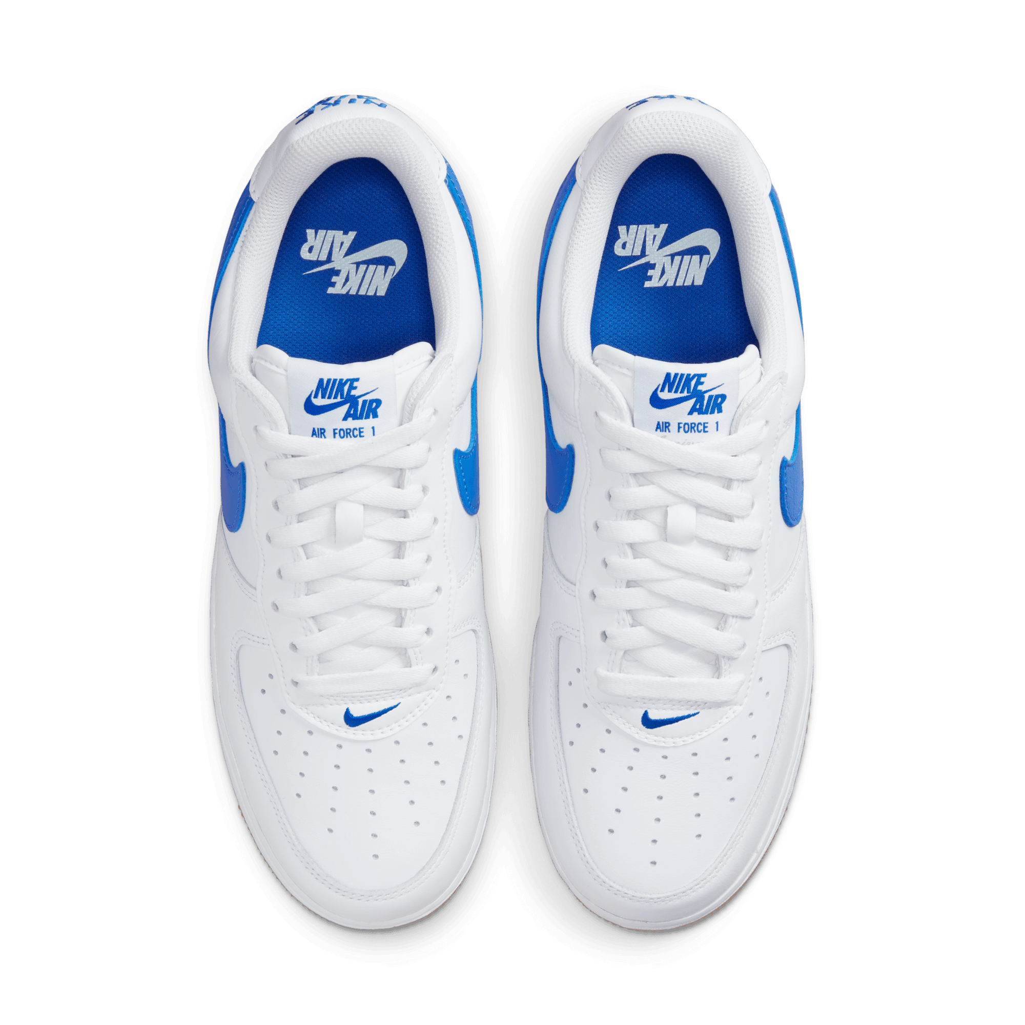 Air Force 1 Low Retro 'Color of the Month' - White/Royal Blue/Gum Yellow