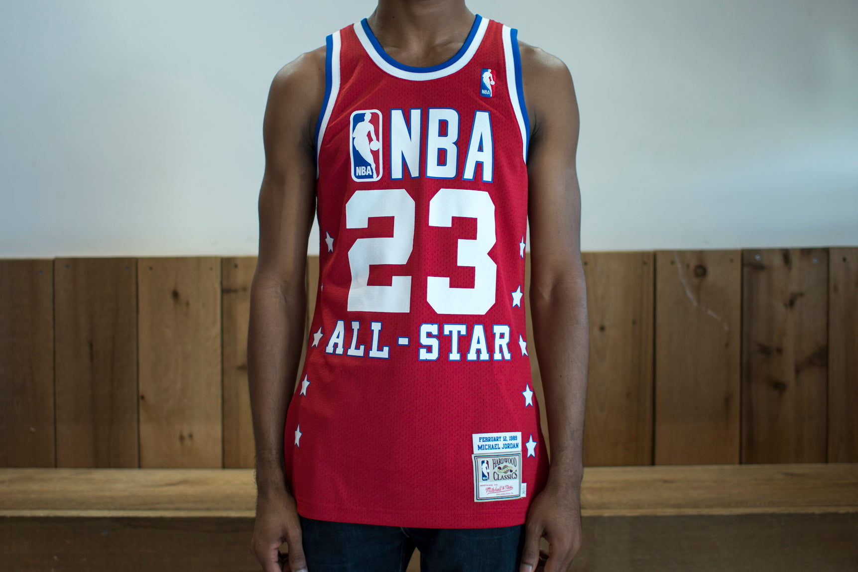 Mitchell and ness michael jordan 89 all star jersey size 40 M - clothing &  accessories - by owner - apparel sale 