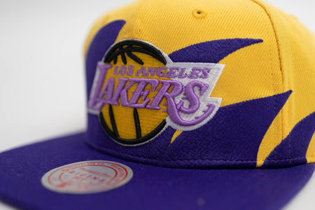  Mitchell & Ness Los Angeles LA Lakers Snapback Hat for