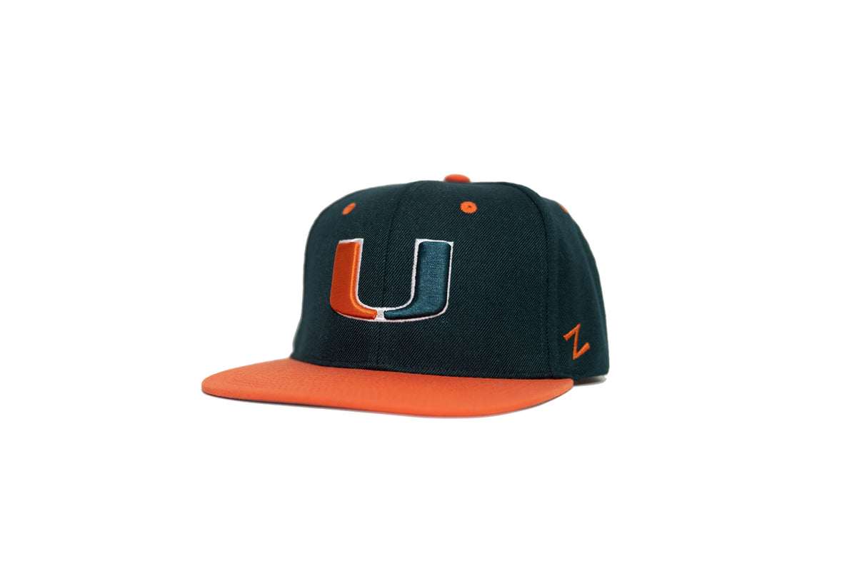 Miami Marlins BAYCIK Black-Orange Fitted Hat by New Era